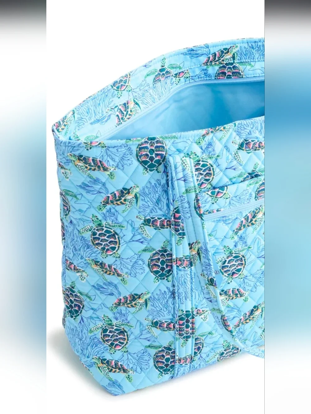 Vera Bradley Vera Tote Sea Turtles NWT - Picture 10 of 15